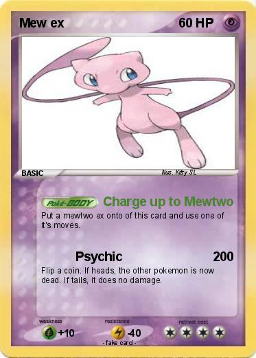 Pokemon Mew ex