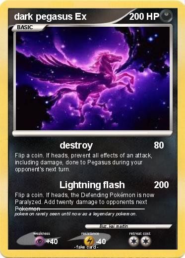 Pokemon dark pegasus Ex