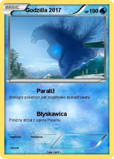 Pokemon Godzilla 2017