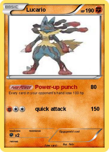 Pokemon Lucario