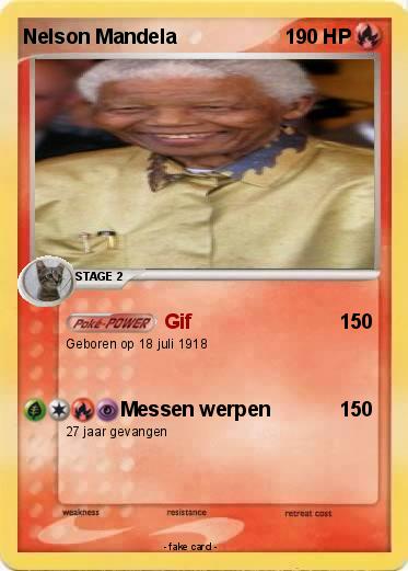 Pokemon Nelson Mandela