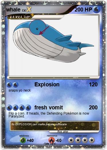 Pokemon whale