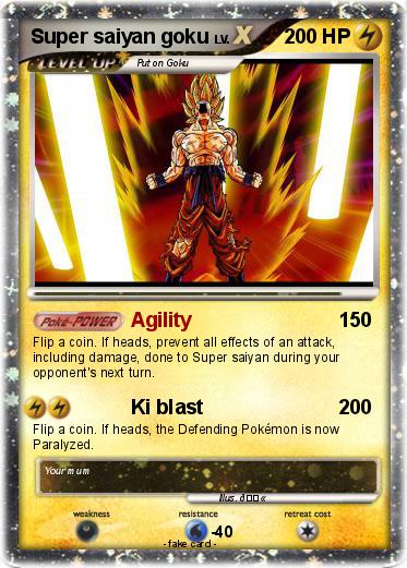 Pokemon Super saiyan goku