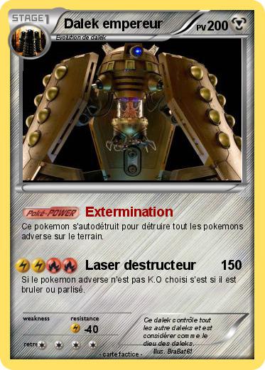 Pokemon Dalek empereur