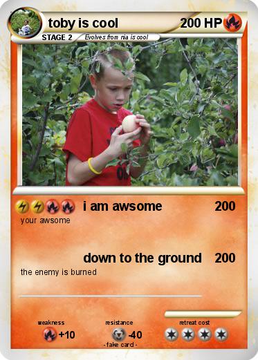 Pokemon toby is cool