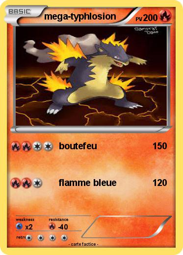 Pokemon mega-typhlosion