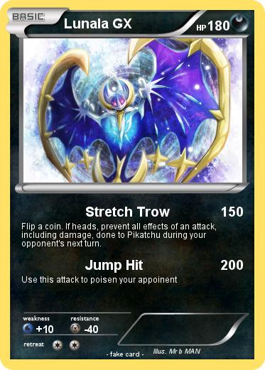 Pokemon Lunala GX