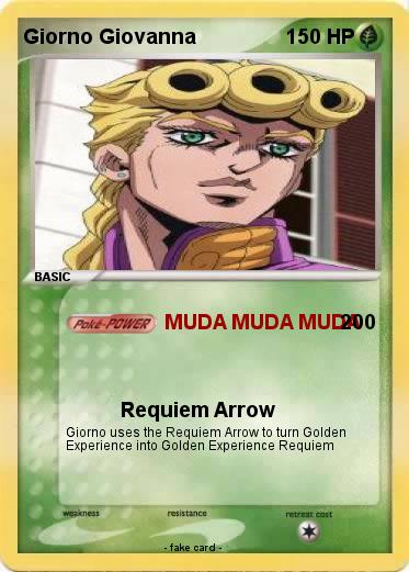 Pokemon Giorno Giovanna