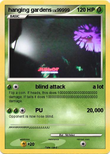 Pokemon hanging gardens