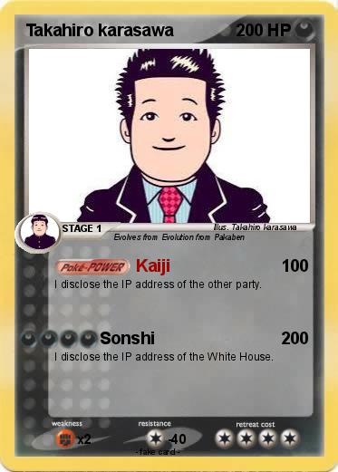 Pokemon Takahiro karasawa