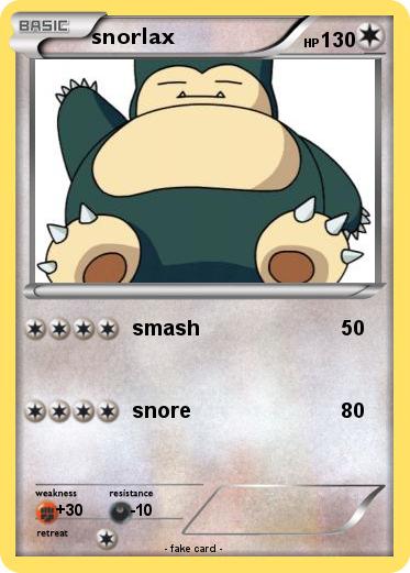 Pokemon snorlax