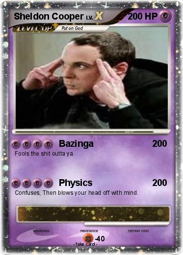Pokemon Sheldon Cooper