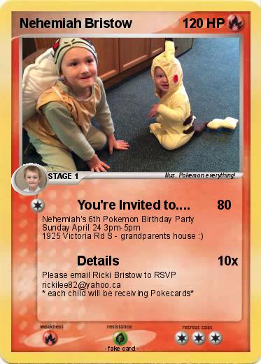 Pokemon Nehemiah Bristow
