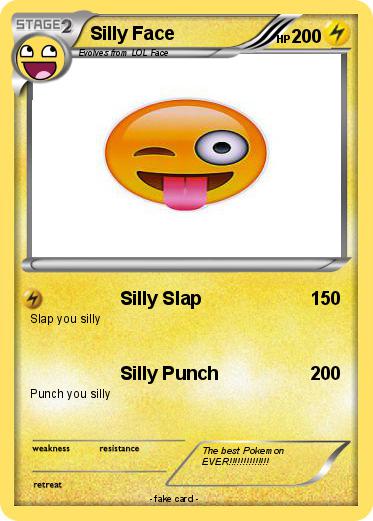 Pokemon Silly Face