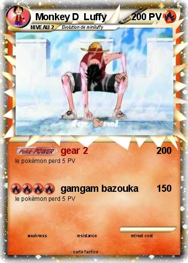 Pokemon Monkey D  Luffy