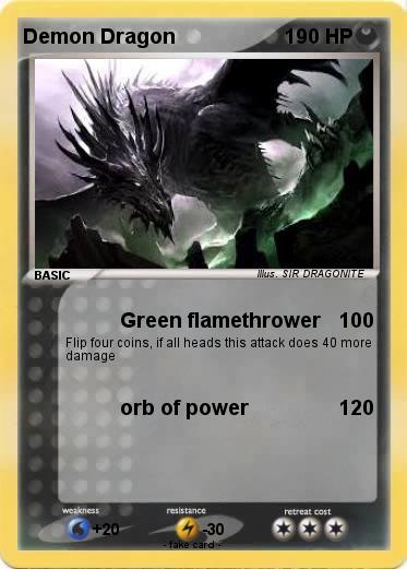 Pokemon Demon Dragon