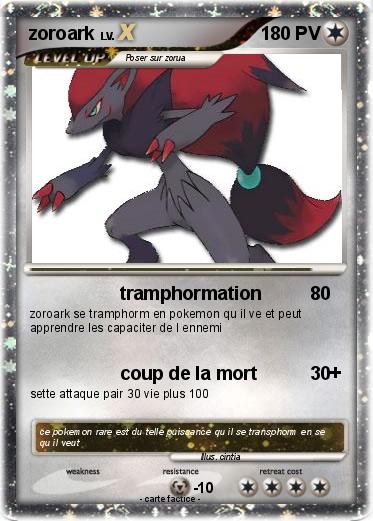 Pokemon zoroark
