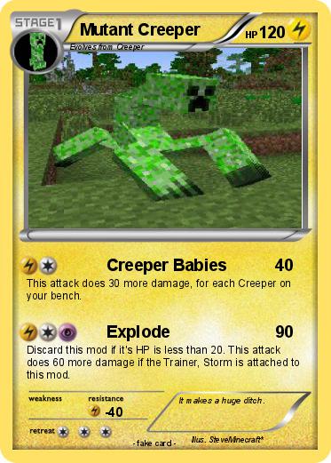 Pokemon Mutant Creeper