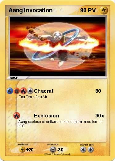 Pokemon Aang invocation