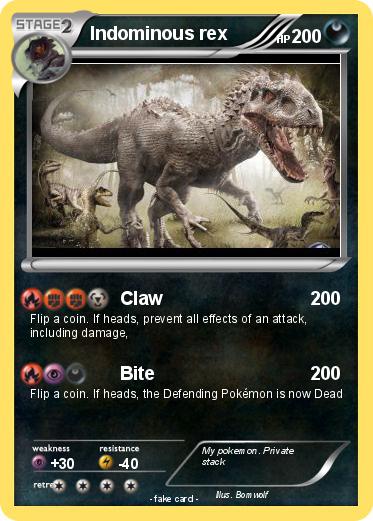 Pokemon Indominous rex