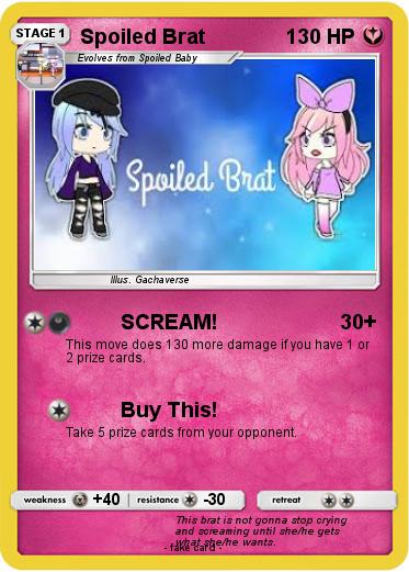 Pokemon Spoiled Brat