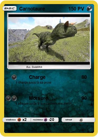 Pokemon Carnotaure