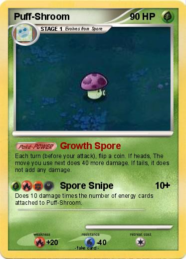 Pokemon Puff-Shroom
