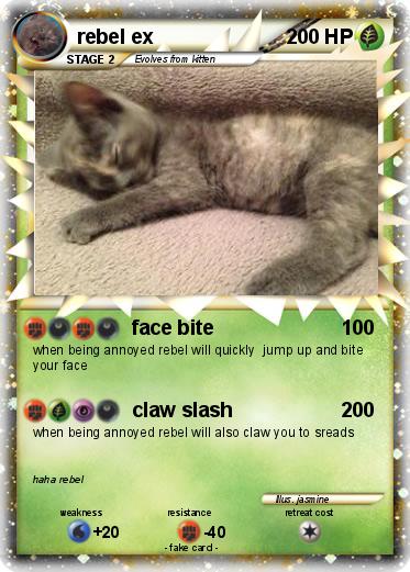Pokemon rebel ex