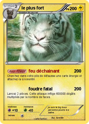 Pokemon le plus fort