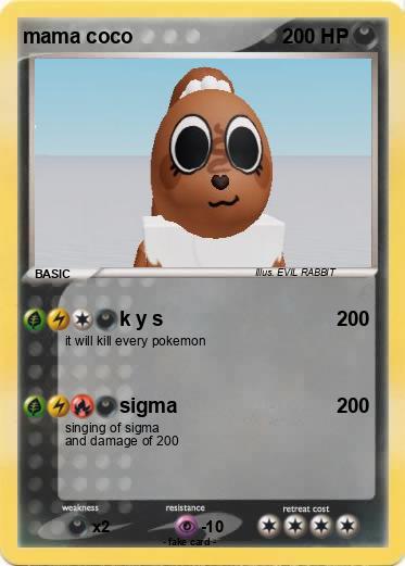 Pokemon mama coco