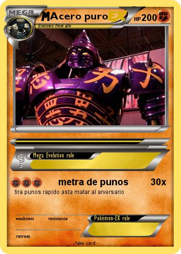 Pokemon Acero puro