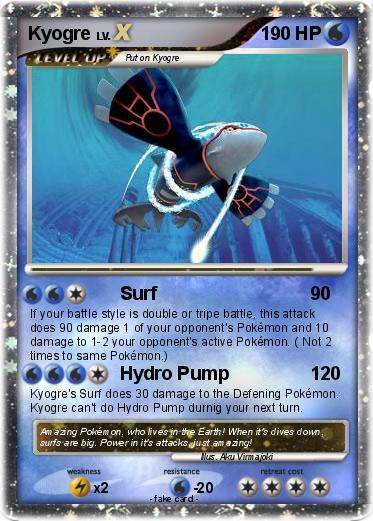 Pokemon Kyogre