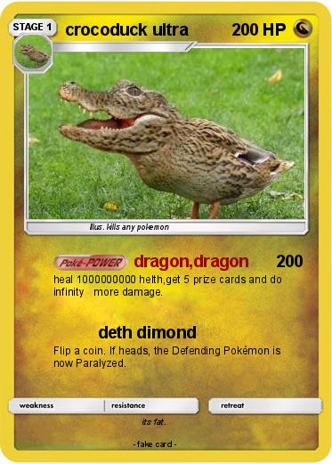 Pokemon crocoduck ultra