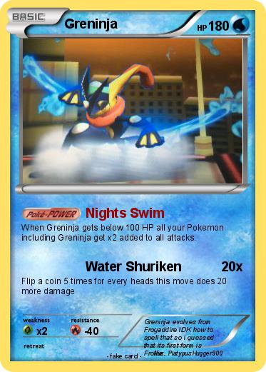 Pokemon Greninja