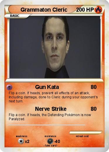 Pokemon Grammaton Cleric