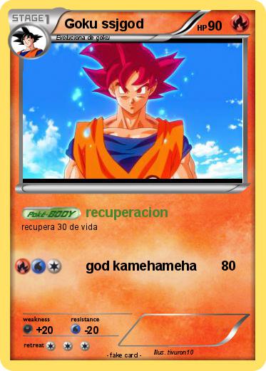 Pokemon Goku ssjgod
