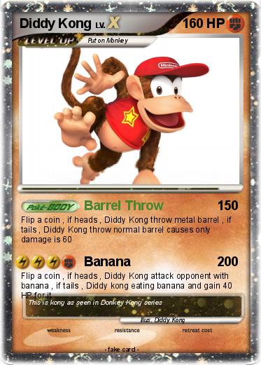 Pokemon Diddy Kong
