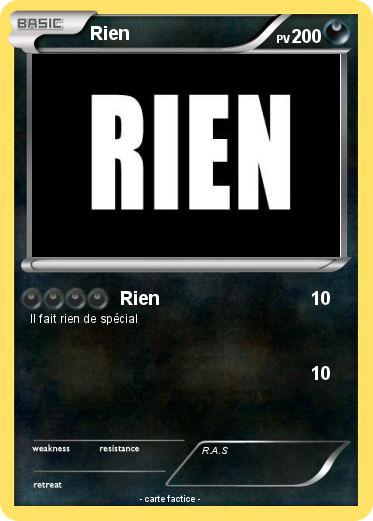 Pokemon Rien