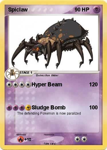 Pokemon Spiclaw