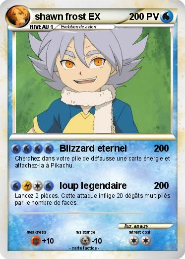 Pokemon shawn frost EX