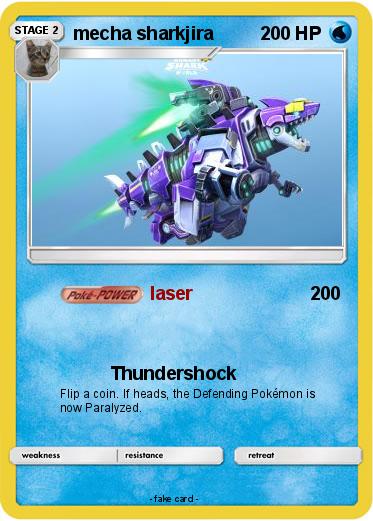 Pokemon mecha sharkjira