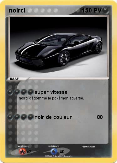 Pokemon noirci