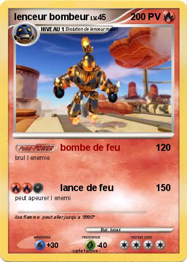 Pokemon lenceur bombeur