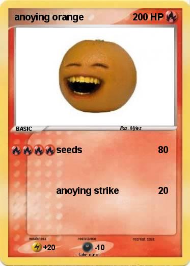 Pokemon anoying orange