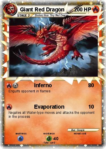 Pokemon Giant Red Dragon
