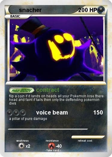 Pokemon snacher