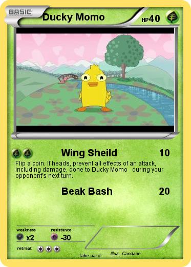 Pokemon Ducky Momo