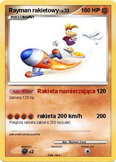Pokemon Rayman rakietowy