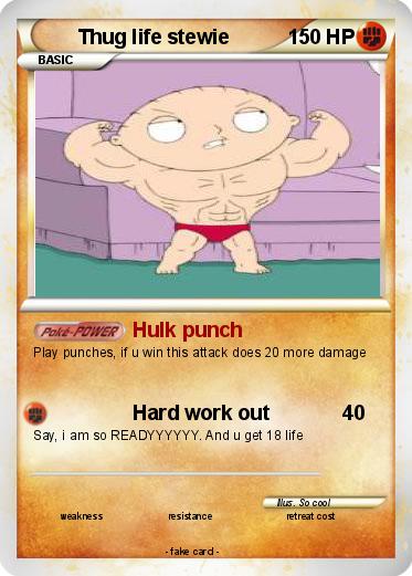 Pokemon Thug life stewie