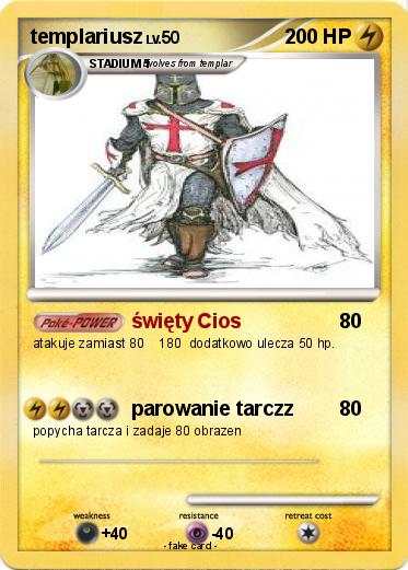 Pokemon templariusz